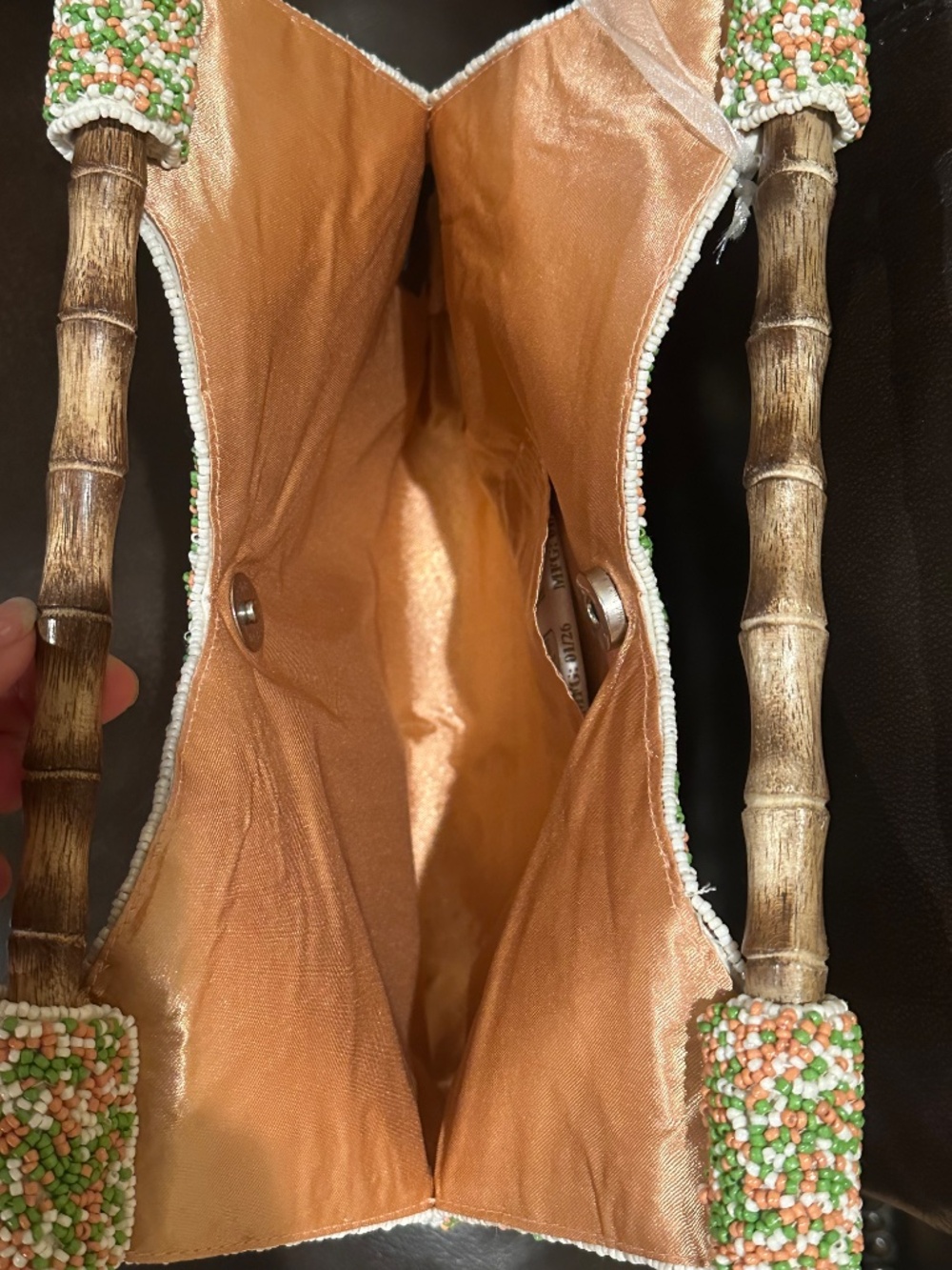 Beaded hand bag summer/beach theme made in India viral tik tok - Picture 2 of 2